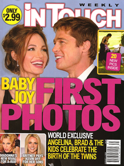Illustration for article titled This Week In Tabloids: Matthew McConaughey's Son, Angelina's Fake Baby, Sarah Jessica Parker's Cheating Husband